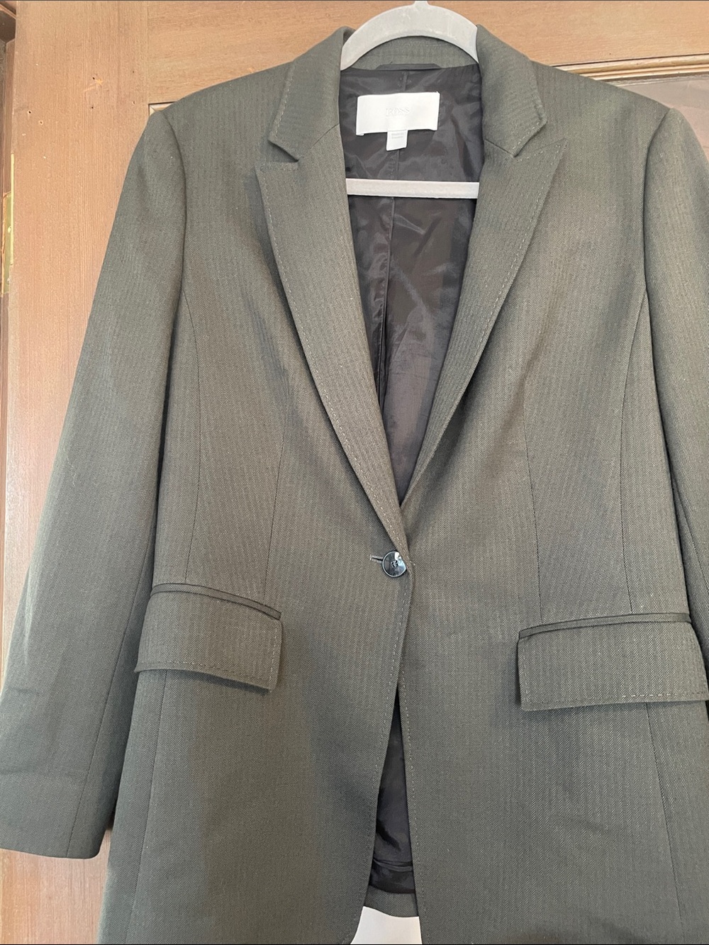 Boss Olive Green Blazer Jacket